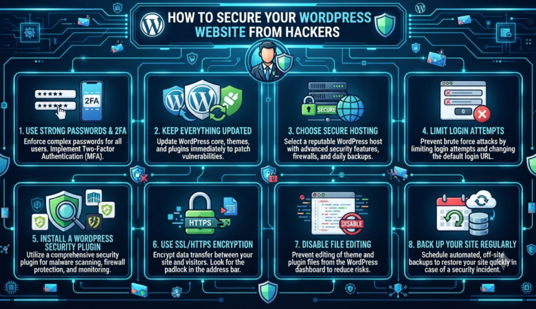 How to Secure Your WordPress Website from Hackers