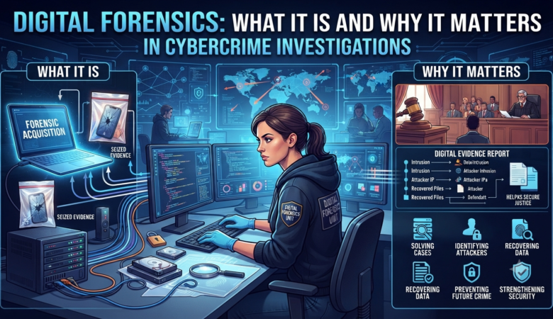 Digital Forensics: What It Is and Why It Matters in Cybercrime Investigations