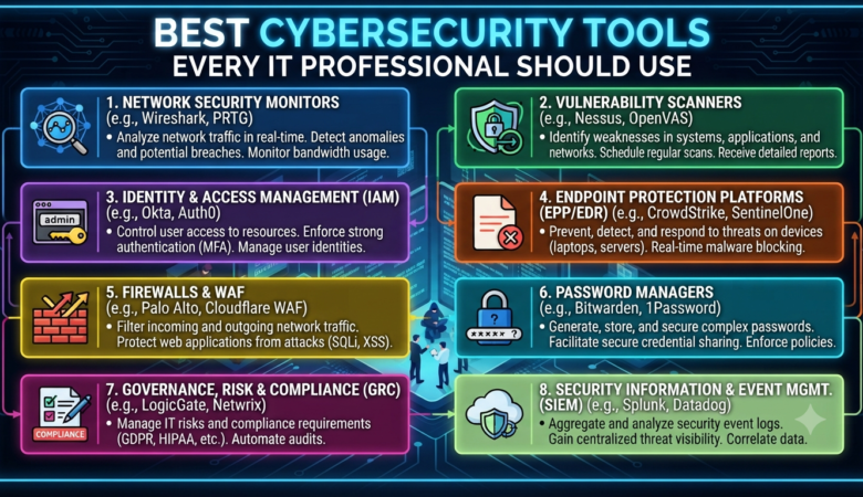 Best Cybersecurity Tools Every IT Professional Should Use