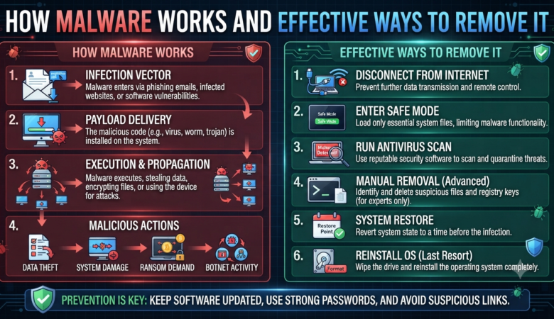 How Malware Works and Effective Ways to Remove It