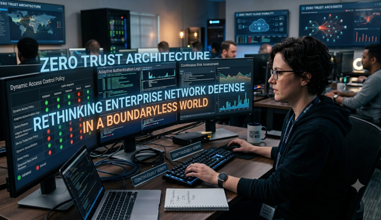 Zero Trust Architecture: Rethinking Enterprise Network Defense in a Boundaryless World