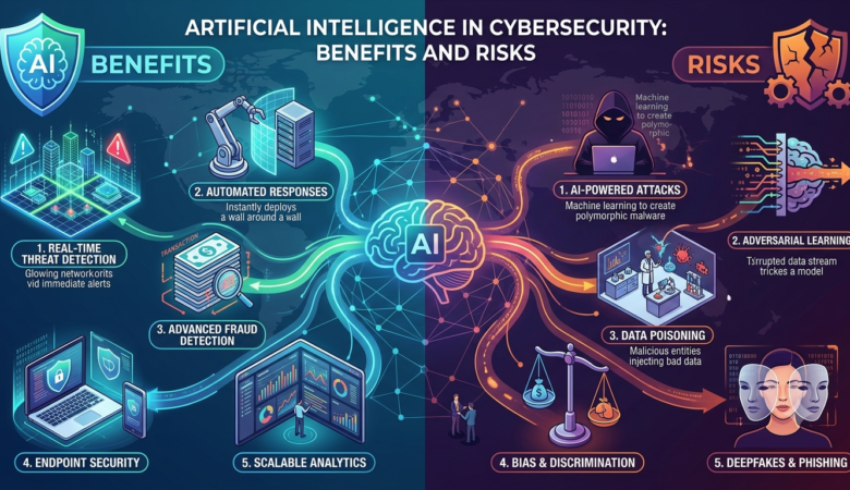 Artificial Intelligence in Cybersecurity: Benefits and Risks Explained
