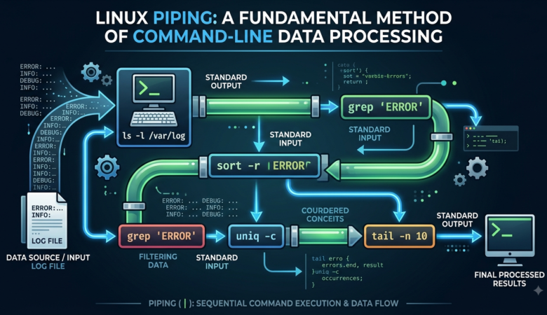 Linux Piping: A Fundamental Method of Command-Line Data Processing